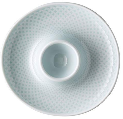Rosenthal Junto Opal Green Eierbecher mit Ablage 13 cm
