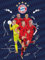 FC Bayern München Decke Player 150 x 200 cm – Kuscheldecke Motiv: Harry Kane, Neuer, Müller, Tel – Ideal für Sofa und Bett – Mia san Mia Fanartikel, passend zur FCB Fußball Fan-Bettwäsche