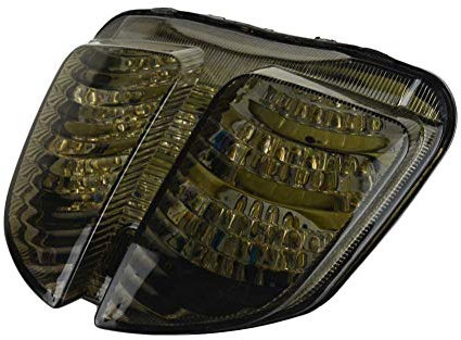 Motorrad integrierte LED-Rücklichtbremse Blinker Blinker Für Suzuki GSXR 600 GSXR 750 2006-2007 (Rauchlinse)