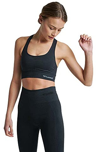 hummel hmlTIF Seamless Sports Tanktop Damen Damen | Recyceltes Material | Slim Fit | Rundhals | Ärmellos | Einfarbig | elastisch | Ohne Verschluss | Casual-Style