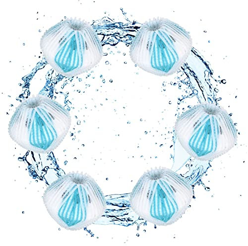 Bolas Reutilizables Para Quitar Pelusas, 6 Piezas Para Lavadora, Eliminación De Pelusas, Bola De Lavandería, Herramienta De Bola De Lavado, Cuidado De La Ropa, Recogedor De Pelo, Bolas De Lavandería P