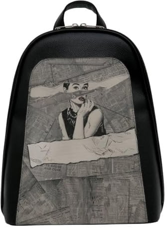 DOGO Vegane Damen Rucksack Tidy Bag - Go Back to Being Yourself