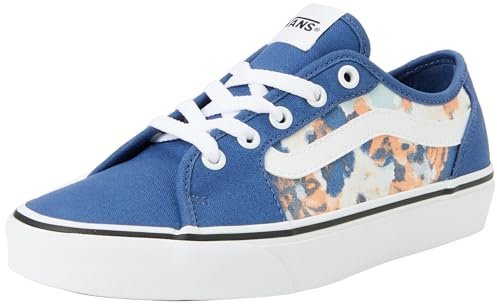 Vans Women's Filmore Decon Sneakers, Water Color Floral Blue, 4 UK