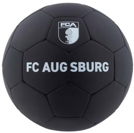 FC Augsburg FCA Fußball Ball Größe 5 schwarz