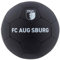 FC Augsburg FCA Fußball Ball Größe 5 schwarz