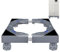 Soporte para lavadora, soporte portátil para lavadora y secadora, tendedero antideslizante, base de ajustable, base multifuncional para secadora de aire acondicionado