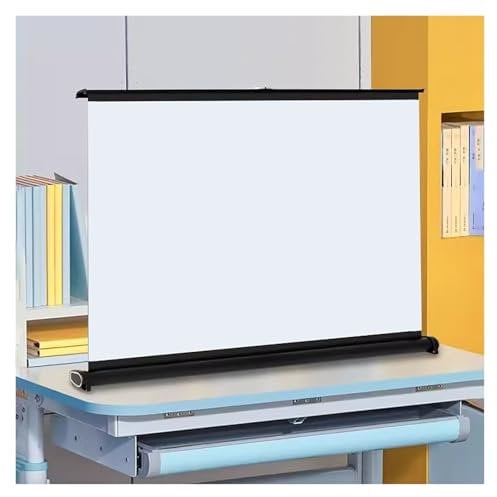 20/30/40/50 Inches Projector Screen, Easy Pull Out Projector Curtain, Lightweight Carry Projector Screen for Meetings, Projection Screen for Movies and Gaming(Nano white glass fiber,20in)