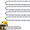18 Inch Chainsaw Chains .063 Gauge .325 Pitch 68 Drive Links, Fit For Stihl 025, MS250, MS251 (PRE 2023 .063 Gauge),MS 231,MS 241, For Oregon V68, For Husqvarna-H28-68 (4 Chains)