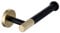 WRKMH Toilet Paper Holder Brass Toilet Paper Holder Black and Brushed Gold Toilet Roll Holder Wall Toilet Roll Holder Drilling Installation Toilet Paper Holder for Kitchen and Bathroom