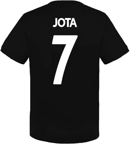 Celtic FC Boys Jota 7 Poly T-Shirt Black Green 6-7 Years