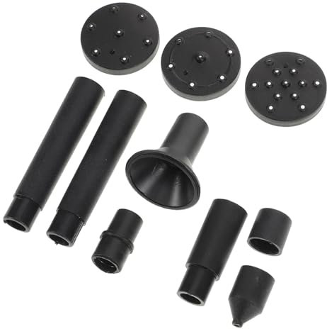 Abaodam 10Pièces Kit de Accessoires de Fontaine Solaire pour Bassin et Jardin Pompe à Eau Alimentée par Solaire pour Effets de Pulvérisation pour Ponds et Abreuvoirs à Oiseaux