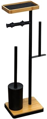 RIDDER Stand-WC-Garnitur Nowra schwarz-Natur
