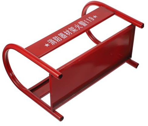 TEMPNAP Feuerlöscher Bodenständer aus Metall Verstärkte 4 Kg Halterung für Pulverlöscher Platzsparender Feuerlöscher Organizer für Brandschutz und Arbeitssicherheit