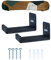 unho Snowboard Wall Mount Rack: Indoor Ski and Skateboard Storage Rack Floating Display Hanger Stand Aluminum Snowboard Metal Hooks