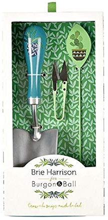 Burgon & Ball GBR/HTSET Brie Harrison Trowel, Snips and Label Set