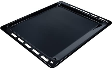 Teglia smaltata 44,5 x 37,5 cm 445 x 335 mm per il forno Bauknecht Whirlpool Cake Forno da forno 481010683241