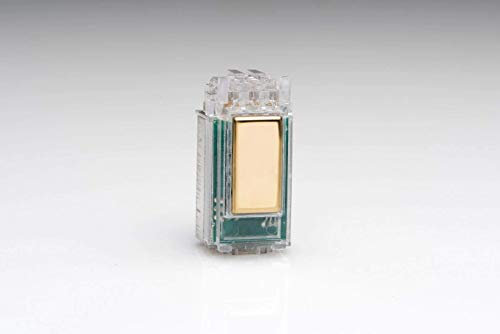 Varilight GJT100V PowerGrid Module Brass 1-Way Touch Master V-Pro LED Dimmer 0-100W