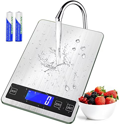 BACK KTCL''Cooking Master' 22lb Digital Kitchen Food Scale