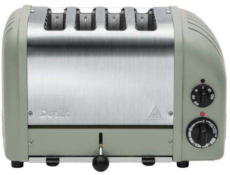 Dualit NEWGEN Toaster 4 Scheiben, Edelstahl, ProHeat®, Made in GB