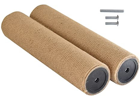 Lizi Fashion [M8 M10] Rascadores de Repuesto para árbol de Gato, Poste rascador de gatos, Poste de árbol de Gato con Tornillos, UPGRADE/2PCS/40,5 cm, M8, (1031)
