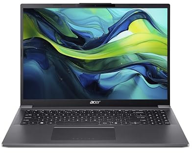 Acer Aspire 16 (A16-11M-X1CW) Laptop | Display | Qualcom | 16 GB RAM | 512 GB SSD | - | Windows 11 | QWERTZ Tastatur |