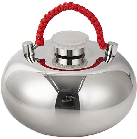 EUPXRHY Edelstahl Wärmeflasche mit Kuschelweichem Bezug, 0.6L 1.5L 1L 2L Wärmeflasche Handmade Hot Water Bottle, Auslaufsichere Langlebige Wärmflaschen Zum Schlafen und Handwärmer,2L