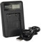 MaD Cameras NB-2L / NB-2LH Chargeur de batterie USB pour Canon EOS 350D EOS 400D Rebel Xti Rebel XT