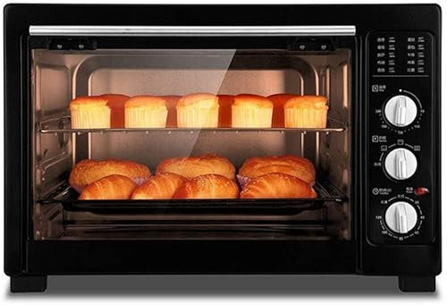 Multifunction Oven 38 Liters, Mini Oven Functions, Power 1800W, Easy-To-Clean Lining, Minute Timer, Can Bake Pizza, Toast, Bagels, Pizza Useful