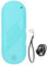 Mini Pillow Speaker Bone Conduction Timing Stereo, Portable Bluetooth MP3 Sleep Headphones with Long Battery Life for Deep Sleeping (blue)