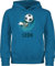 Kinder Hoodie Jungen Mädchen - Fußball Schuss Cool Fußballfan | Fußballgeschenkideen - 128 (7/8 Jahre) - Himmelblau - Geschenke Fussball Kind fussballgeschenke fußballfans Leon Pullover