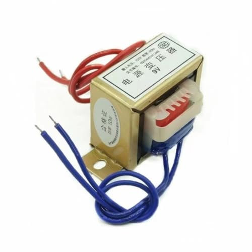 PtaTt Transformateur de Puissance EI48 * 24, entrée 10W, Noyau de ferrite 380V 220V à AC 6V 9V 12V 15V 18V 24V 36V 48V, transformateur Audio Simple et Double (Color : 220V Double, Size : 12V)
