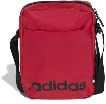 adidas Unisex LINEAR Organizer, Pure Ruby/Black, One Size