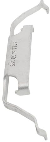 Bremssattel-Hardware, Vordere Anti-Feder-Bremsbelagklemme, Lange Haltbarkeit, Hohe Festigkeit, 34116750159 für E46 X3 E83 Z4 330i