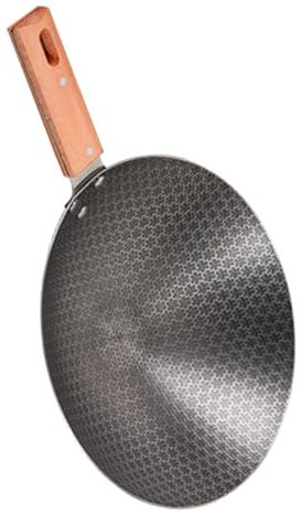 SEWOART Wok De Camping Marmite Petit Wok Wok Wok Chinois Poêle À Gaz Cuisinière À Gaz Wok Poêles À Frire Poêle Wok Pour Poêles Wok En Fer Gadget De Cuisine Wok Domestique