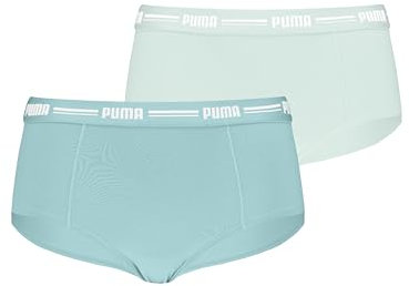 PUMA Women's Mini Short, Mint Combo, XS (2er Pack)