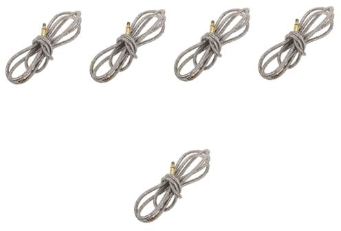 BESPORTBLE 5pcs Outdoor Gas Tank Extension Hose Gas Canister Conversion Tube for Camping Bbq