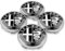 ZVUOPLGV 4 Nabenabdeckung, Für 60 mm Alfa Romeo 159 156 Giulietta Mito Giulia Spider Brera Radkappen Emblem Auto Radnabenkappen Felgen Aufkleber Dekoration Radkappen