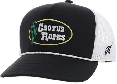 Hooey Men's Cactus Ropes Circle Patch Adjustable Snapback Hat
