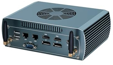 PcZinophyte FU03 Mini-PC Ryzen 7 8845HS 2 * 2.5G LAN Firewall Router 2*NVME Barebone Gaming Computer Industrie-PC WiFi6