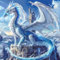 luckyarina Drache Diamond Painting Erwachsene- 5D Diamond Painting Drache, Tiere Diamant Painting Bilder für Geschenke und Home Wand Dekor 30x30 CM