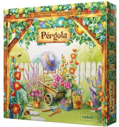 Asmodee - Pergola, Juego de Mesa con temática de jardinería