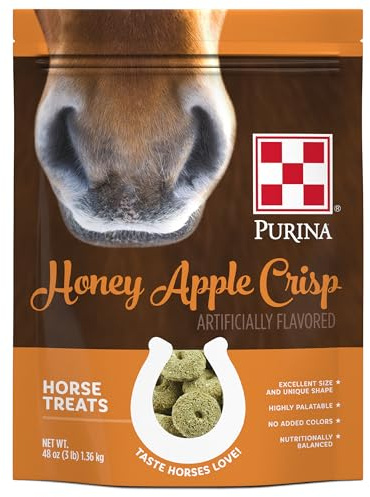 Purina Honey Applecrisp Horse Treats, 3 (3LB) Pound Bag