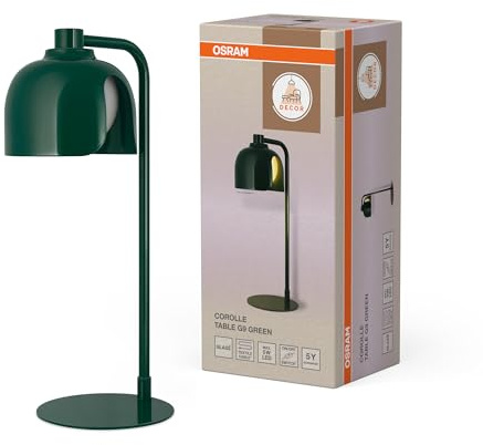 Osram Decor Corolle Table Tischleuchte G9 Grün Retro | Decor Corolle, Indoor Wall Lighting, Grün, , 1-Pack