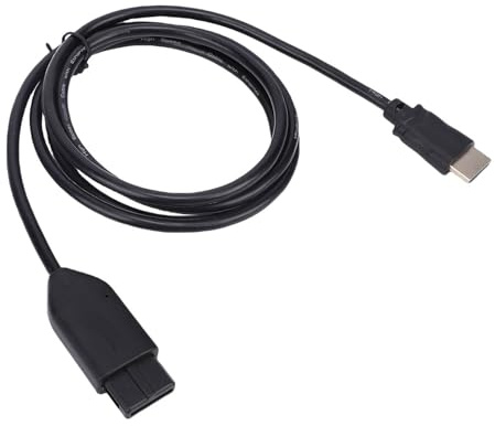 ciciglow 1.5m Length TV Converter Adapter Cable,Multimedia Interface Adapter Cable Fit for N64 SNES NGC SFC,High Definition
