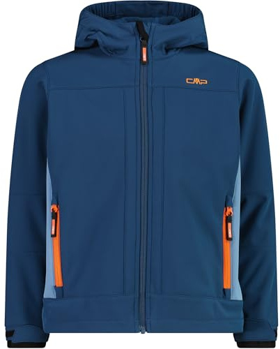CMP Kid Jacket FIX Hood Midnight