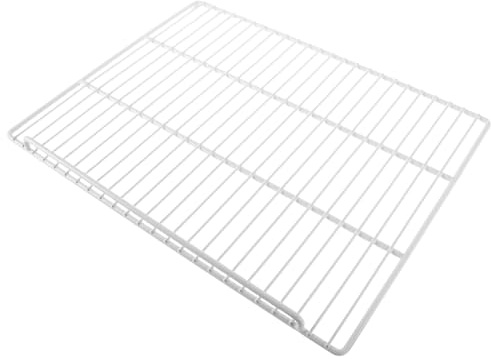 CALLARON Divisor de Estante de Alambre de Acero Blanco para Refrigerador Bordes Huecos, Fácil de Limpiar, Adecuado para Cocinas y Restaurantes