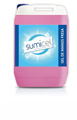 Gel cremoso con pH neutro para la limpieza de manos, con un suave y fresco aroma a fresa, garrafa de 5 litros (2)
