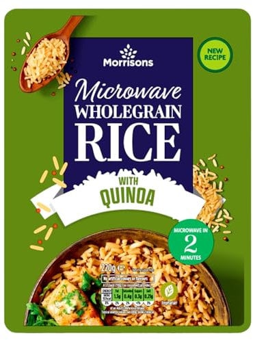 Morrisons Wholegrain Rice and Quinoa, 220g
