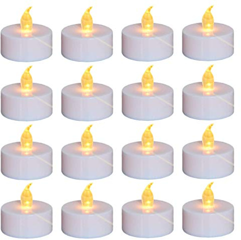 Nancia 100PACK Flameless LED Tea Lights Candles Battery-Powered