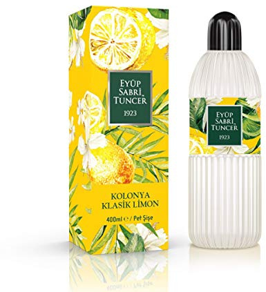 Eyüp Sabri Tuncer Klasik Limon Kolonya Eau de Cologne Classic Lemon Duftwasser 400 ml - PET-Flasche